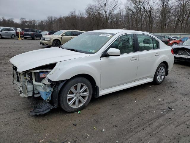 4S3BMBC60C3013214 - 2012 SUBARU LEGACY 2.5I PREMIUM WHITE photo 1