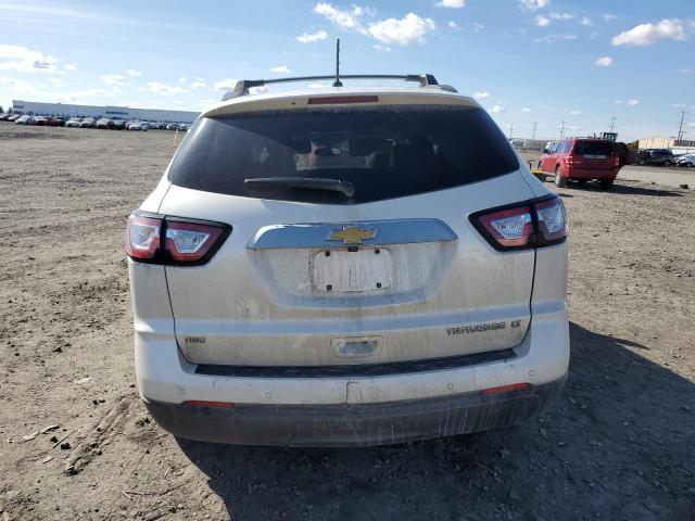 1GNKVHKD9FJ242868 - 2015 CHEVROLET TRAVERSE LT WHITE photo 6