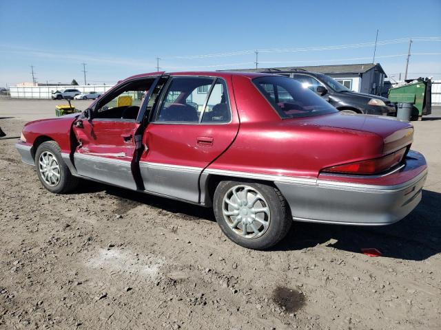 1G4NV55M5RC263575 - 1994 BUICK SKYLARK CUSTOM BURGUNDY photo 2