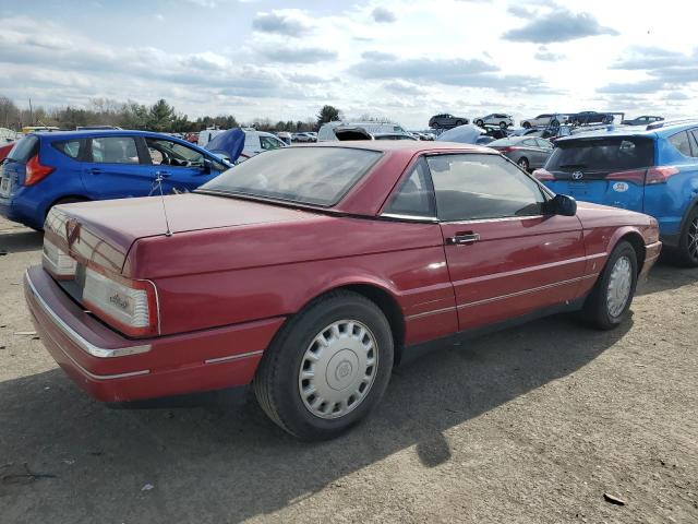 1G6VS3392PU100182 - 1993 CADILLAC ALLANTE RED photo 3