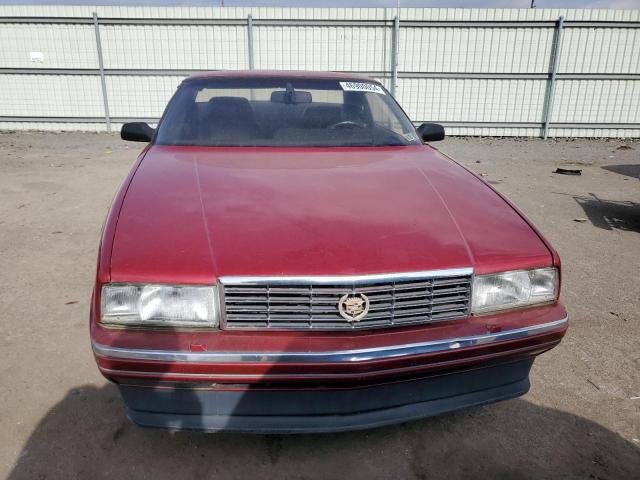 1G6VS3392PU100182 - 1993 CADILLAC ALLANTE RED photo 5