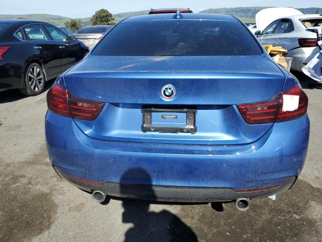 WBA3R1C53EK191244 - 2014 BMW 435 I BLUE photo 6