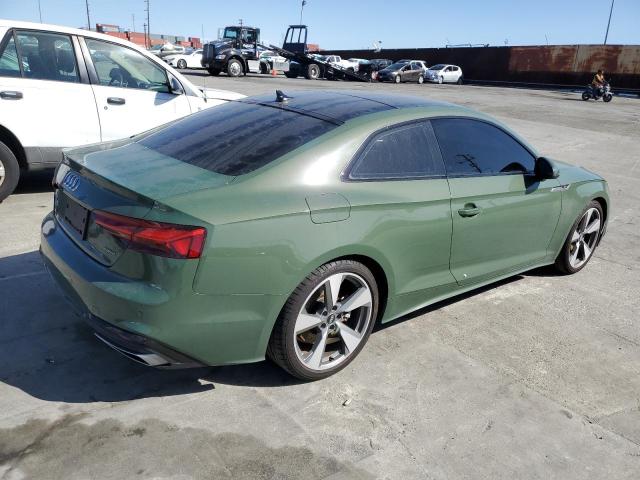 WAUTAAF56MA019426 - 2021 AUDI A5 PREMIUM PLUS 45 GREEN photo 3