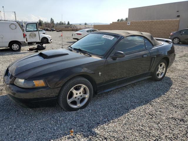 1FAFP44413F335320 - 2003 FORD MUSTANG BLACK photo 1