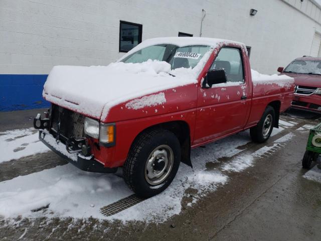 1N6SD11S0MC338776 - 1991 NISSAN TRUCK SHORT WHEELBASE RED photo 1