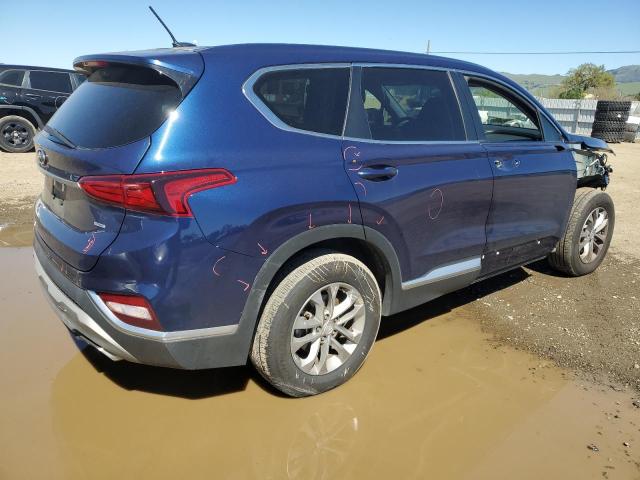 5NMS2CAD0KH097998 - 2019 HYUNDAI SANTA FE SE BLUE photo 3