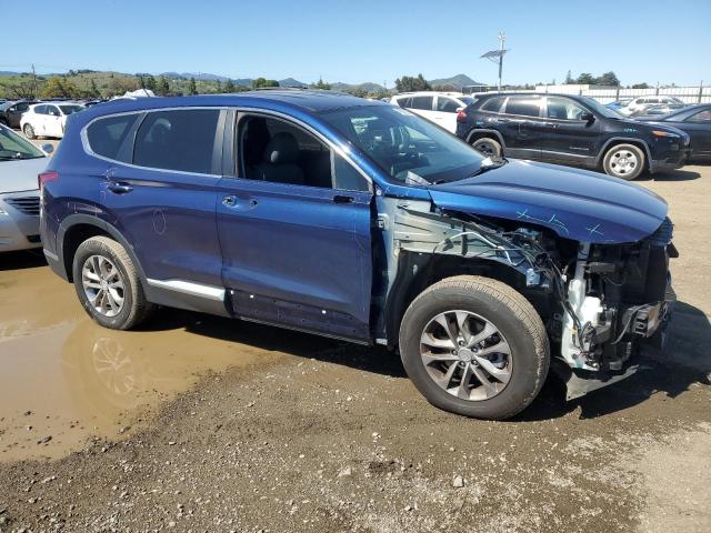 5NMS2CAD0KH097998 - 2019 HYUNDAI SANTA FE SE BLUE photo 4