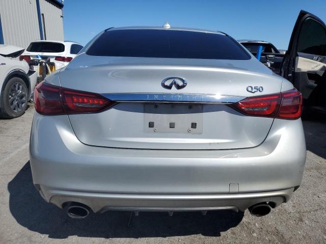 JN1EV7AP7JM357572 - 2018 INFINITI Q50 LUXE SILVER photo 6