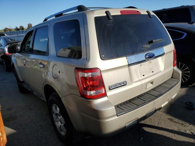 1FMCU0E7XCKC18684 - 2012 FORD ESCAPE LIMITED TAN photo 2