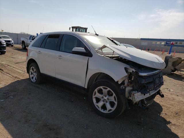 2FMDK4JCXDBB06886 - 2013 FORD EDGE SEL WHITE photo 4