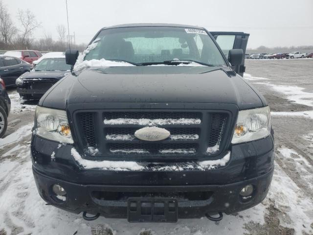 1FTRX14W87FB38089 - 2007 FORD F150 BLACK photo 5