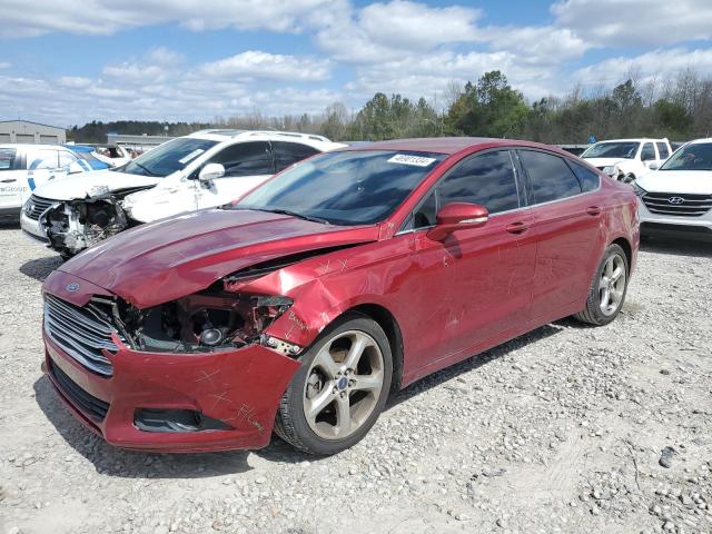 3FA6P0HD9GR192063 - 2016 FORD FUSION SE RED photo 1