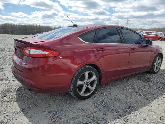 3FA6P0HD9GR192063 - 2016 FORD FUSION SE RED photo 3