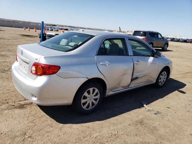 JTDBL40E199079805 - 2009 TOYOTA COROLLA BASE SILVER photo 3