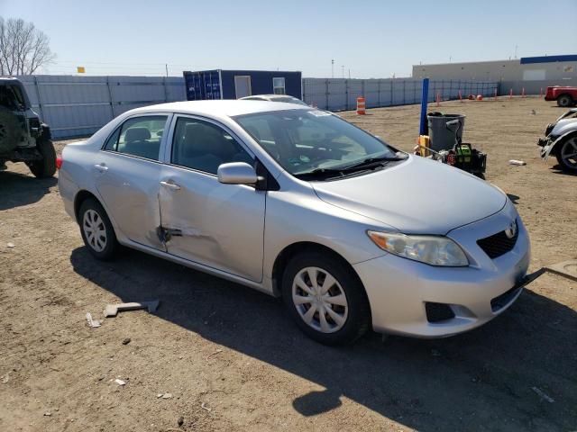 JTDBL40E199079805 - 2009 TOYOTA COROLLA BASE SILVER photo 4