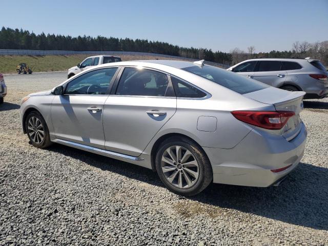 5NPE34AFXFH029329 - 2015 HYUNDAI SONATA SPORT SILVER photo 2