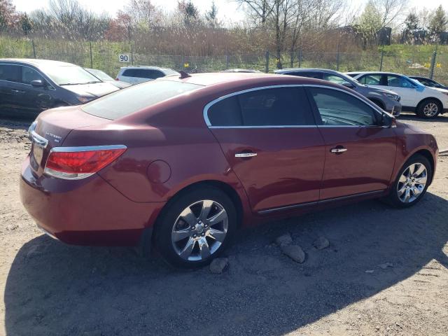 1G4GE5EV5AF245338 - 2010 BUICK LACROSSE CXS RED photo 3