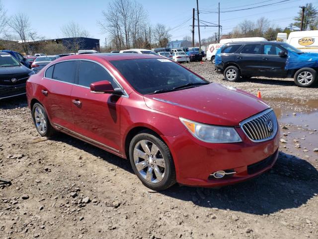 1G4GE5EV5AF245338 - 2010 BUICK LACROSSE CXS RED photo 4