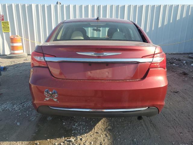 1C3CCBBB2DN609408 - 2013 CHRYSLER 200 TOURING RED photo 6