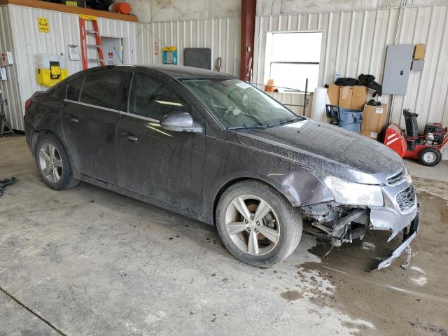 1G1PE5SB8F7299225 - 2015 CHEVROLET CRUZE LT GRAY photo 4