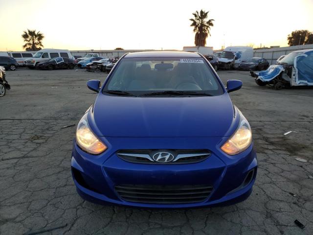 KMHCT4AE3EU688447 - 2014 HYUNDAI ACCENT GLS BLUE photo 5