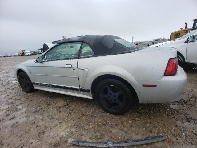 1FAFP44472F218713 - 2002 FORD MUSTANG SILVER photo 2