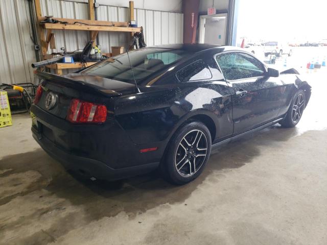 1ZVBP8AM6C5253607 - 2012 FORD MUSTANG BLACK photo 3