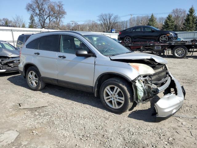 3CZRE4H52AG701579 - 2010 HONDA CR-V EX SILVER photo 4