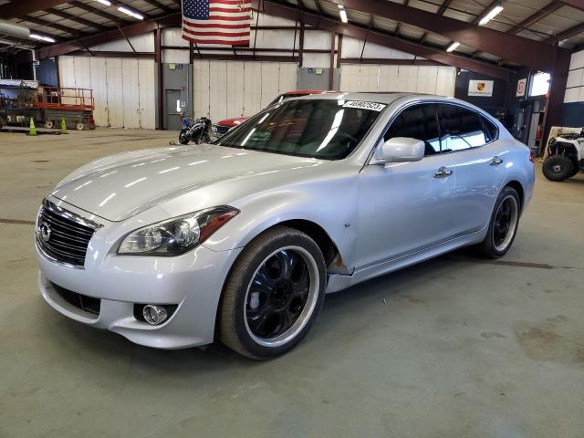 JN1AY1AR0EM240006 - 2014 INFINITI Q70 5.6 SILVER photo 1