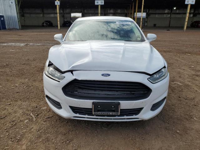 3FA6P0H73FR115682 - 2015 FORD FUSION SE WHITE photo 5