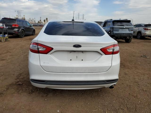 3FA6P0H73FR115682 - 2015 FORD FUSION SE WHITE photo 6