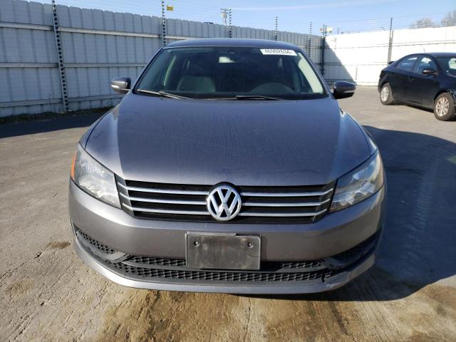 1VWBP7A34DC118253 - 2013 VOLKSWAGEN PASSAT SE GRAY photo 5