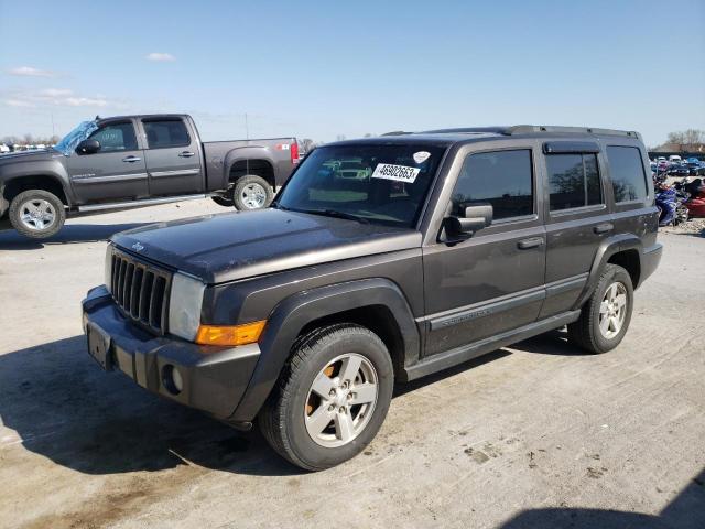 1J8HG48K46C104955 - 2006 JEEP COMMANDER 灰色 照片 1