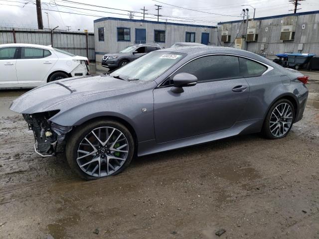 JTHHE5BC8H5017523 - 2017 LEXUS RC 350 GRAY photo 1