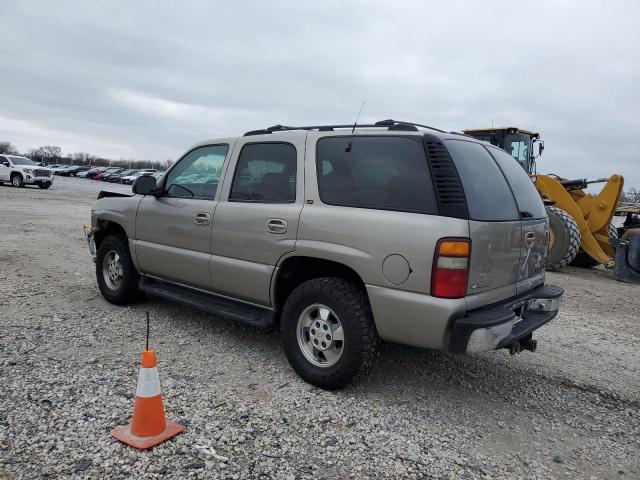 1GNEK13T41J258407 - 2001 CHEVROLET TAHOE K1500 TAN photo 2