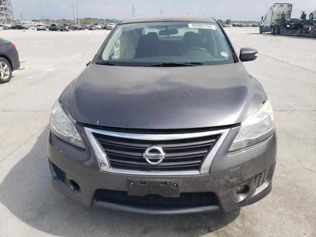 3N1AB7AP0FY322948 - 2015 NISSAN SENTRA S GRAY photo 5