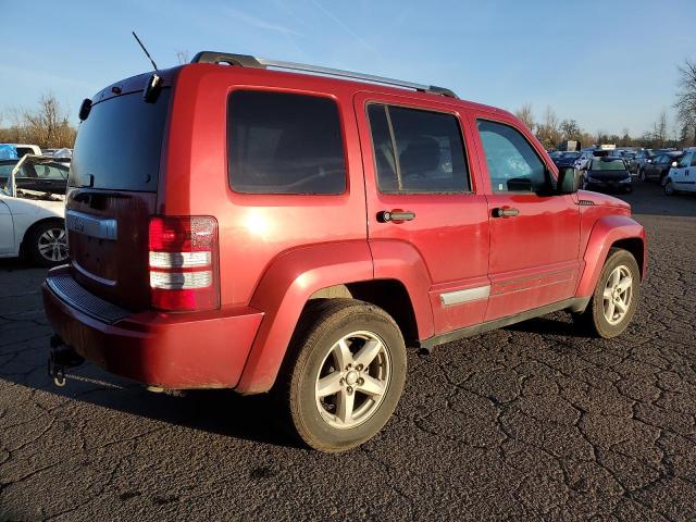 1J4PN5GK8AW106936 - 2010 JEEP LIBERTY LIMITED RED photo 3