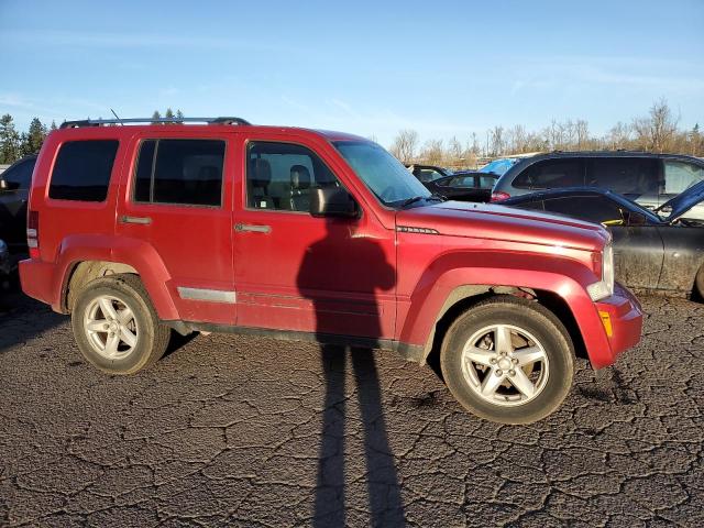 1J4PN5GK8AW106936 - 2010 JEEP LIBERTY LIMITED RED photo 4