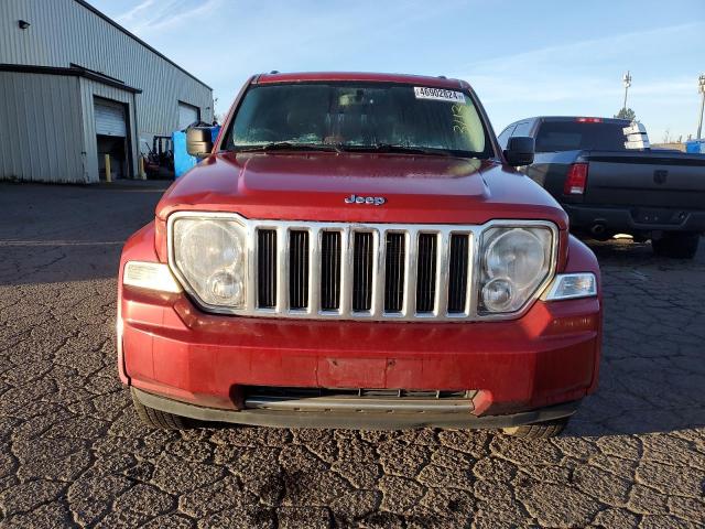 1J4PN5GK8AW106936 - 2010 JEEP LIBERTY LIMITED RED photo 5