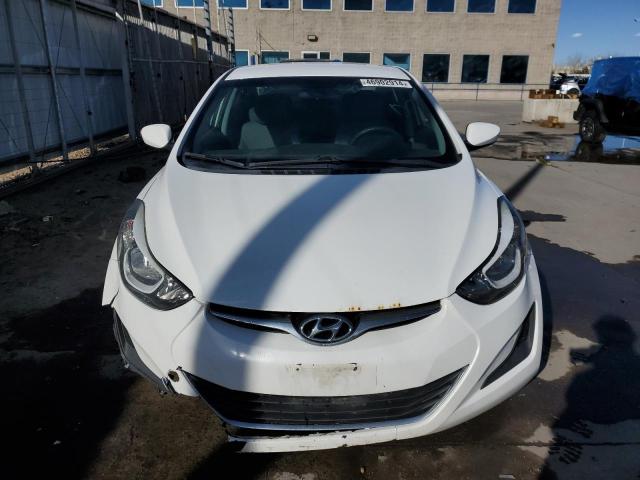 5NPDH4AE4EH462101 - 2014 HYUNDAI ELANTRA SE WHITE photo 5