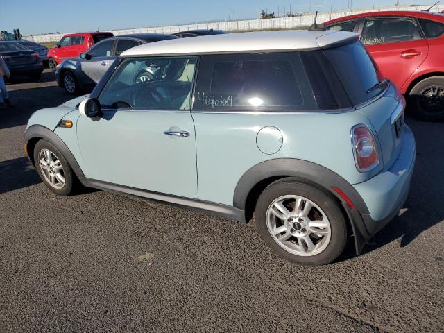 WMWSU3C54DT687832 - 2013 MINI COOPER BLUE photo 2