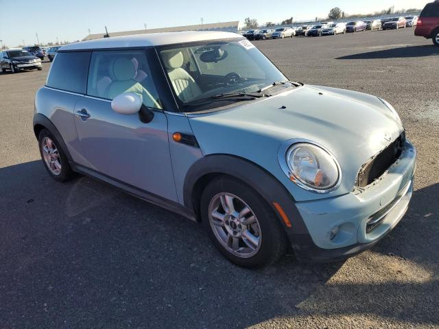 WMWSU3C54DT687832 - 2013 MINI COOPER BLUE photo 4