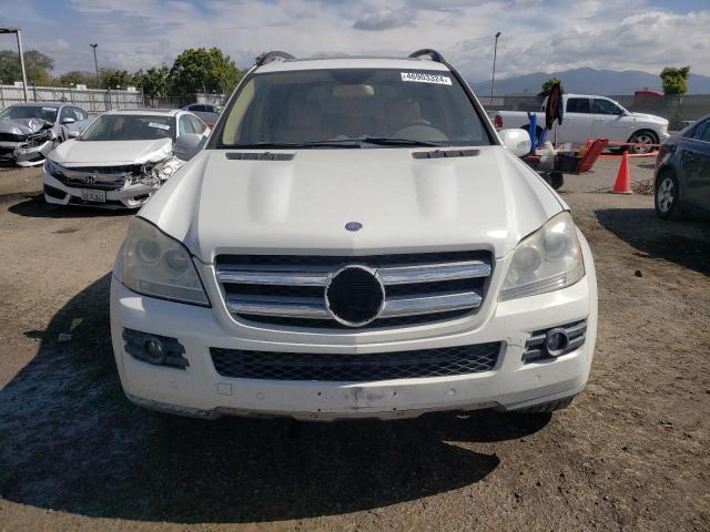 4JGBF71EX8A427228 - 2008 MERCEDES-BENZ GL 450 4MATIC WHITE photo 5