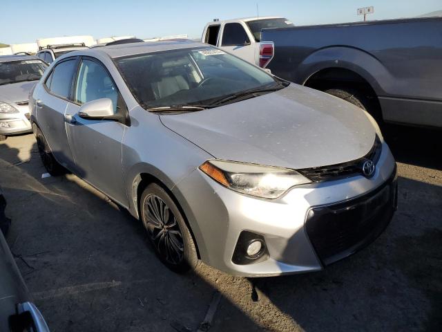 5YFBURHEXEP169974 - 2014 TOYOTA COROLLA L GRAY photo 4