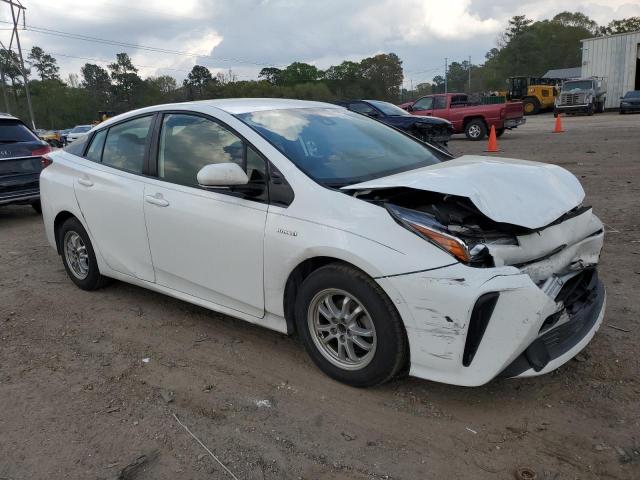 JTDKARFU3K3070937 - 2019 TOYOTA PRIUS WHITE photo 4