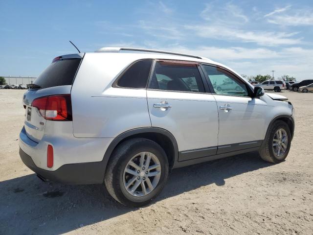 5XYKT4A6XFG562095 - 2015 KIA SORENTO LX SILVER photo 3