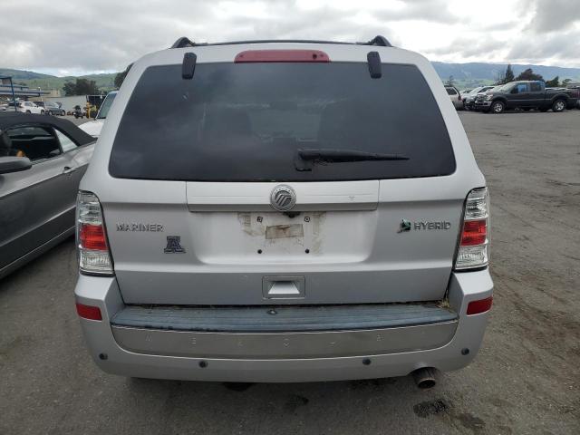 4M2CN3K30AKJ06519 - 2010 MERCURY MARINER HYBRID GRAY photo 6