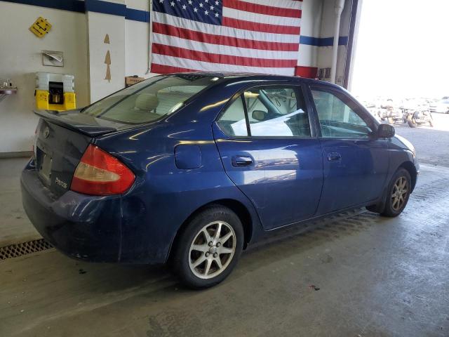 JT2BK12U020054760 - 2002 TOYOTA PRIUS BLUE photo 3