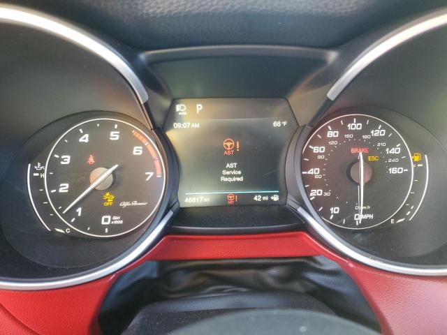 ZASPAKBN8K7C52001 - 2019 ALFA ROMEO STELVIO TI WHITE photo 9