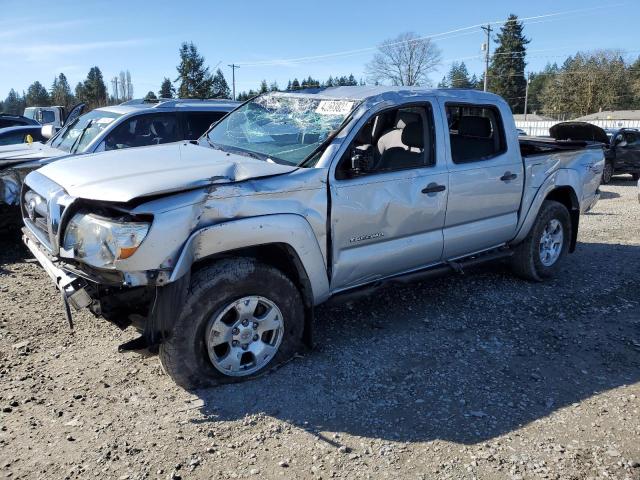 5TEJU62N35Z128485 - 2005 TOYOTA TACOMA DOUBLE CAB PRERUNNER SILVER photo 1